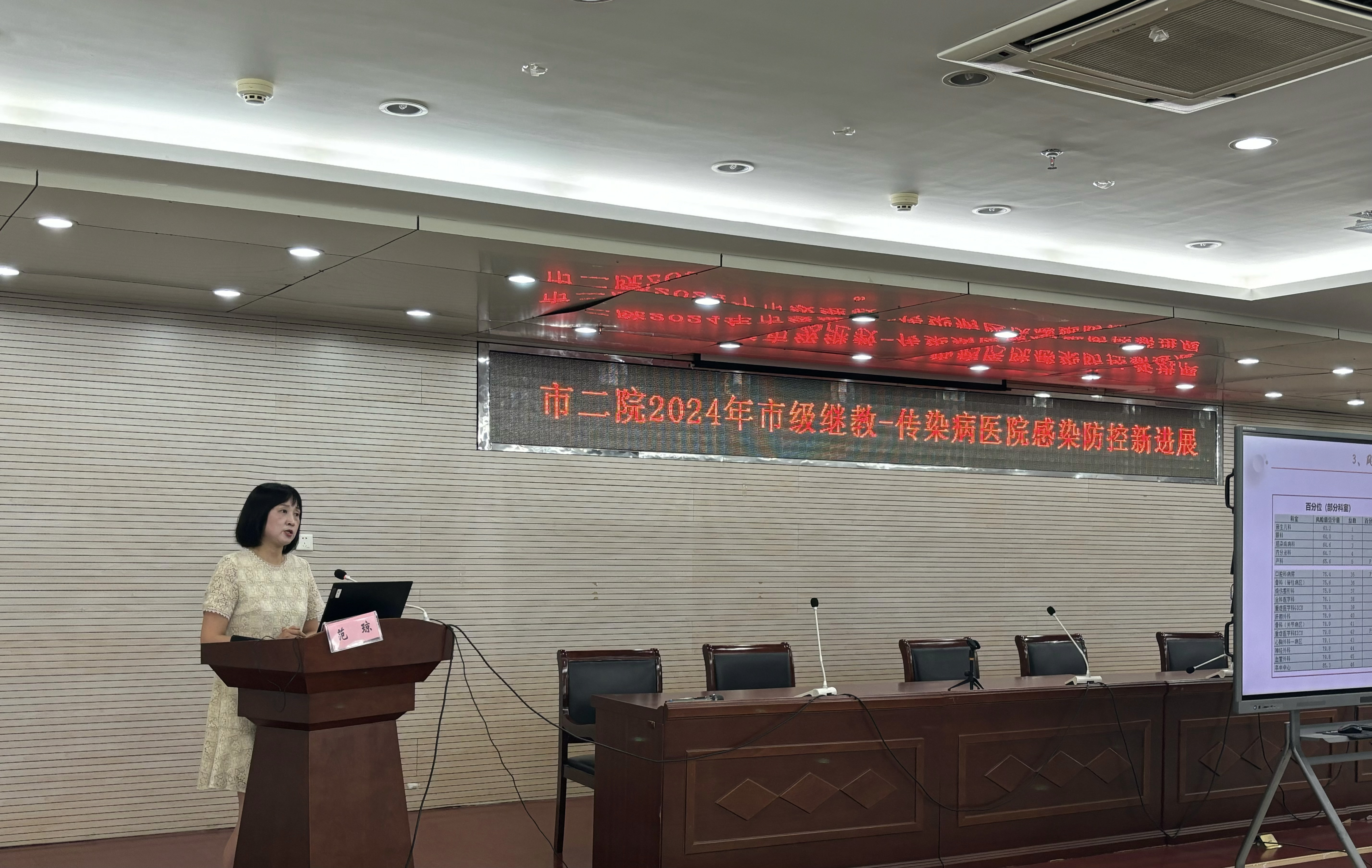 強(qiáng)化院感培訓(xùn)，提升防控能力